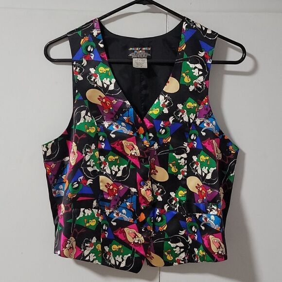 Vintage Looney Tunes Mania Vest - Picture 1 of 4